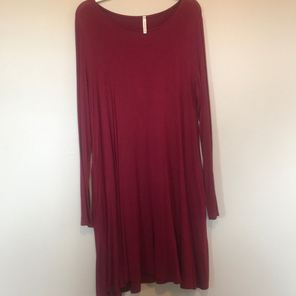 Long sleeve Piko dress